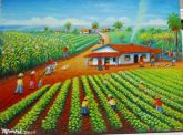 NERIVAL RODRIGUES TEMA FAZENDA DO ENGENHO MEDIDA 30X40